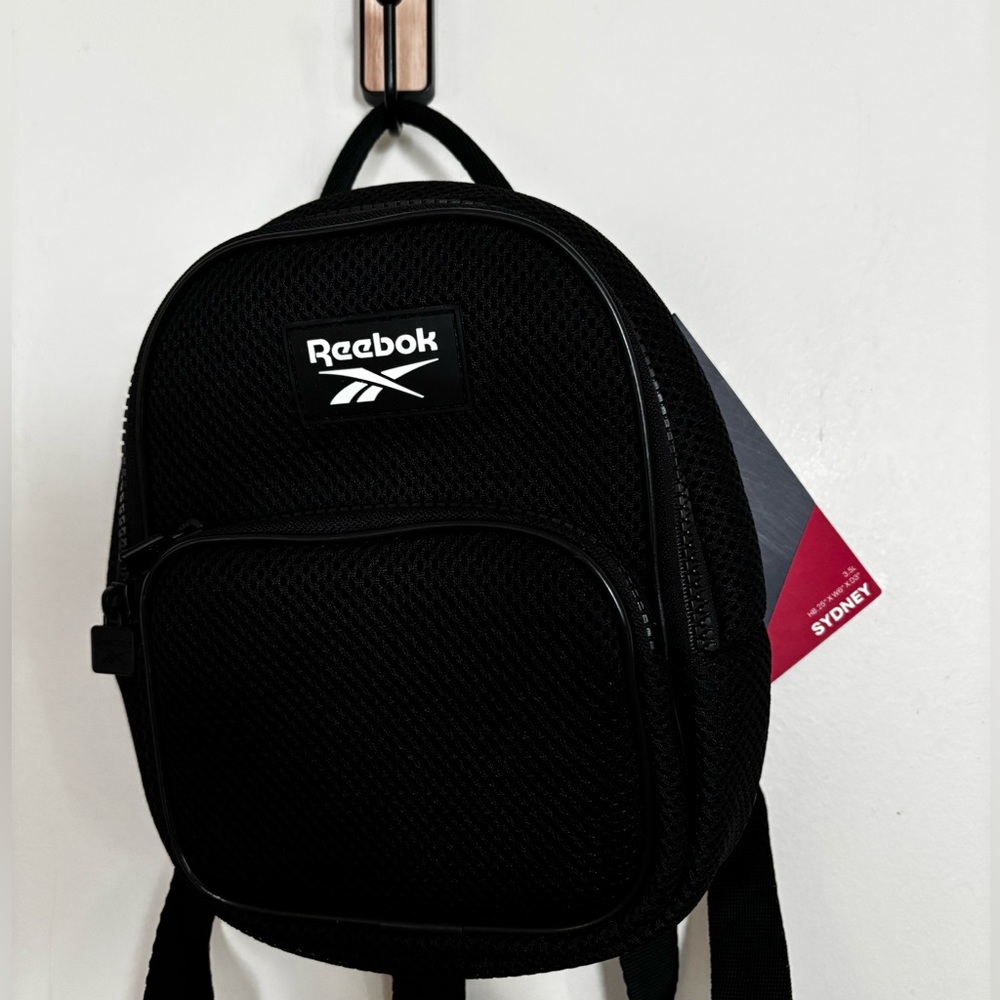 New! Reebok mini black backpack - Sydney
